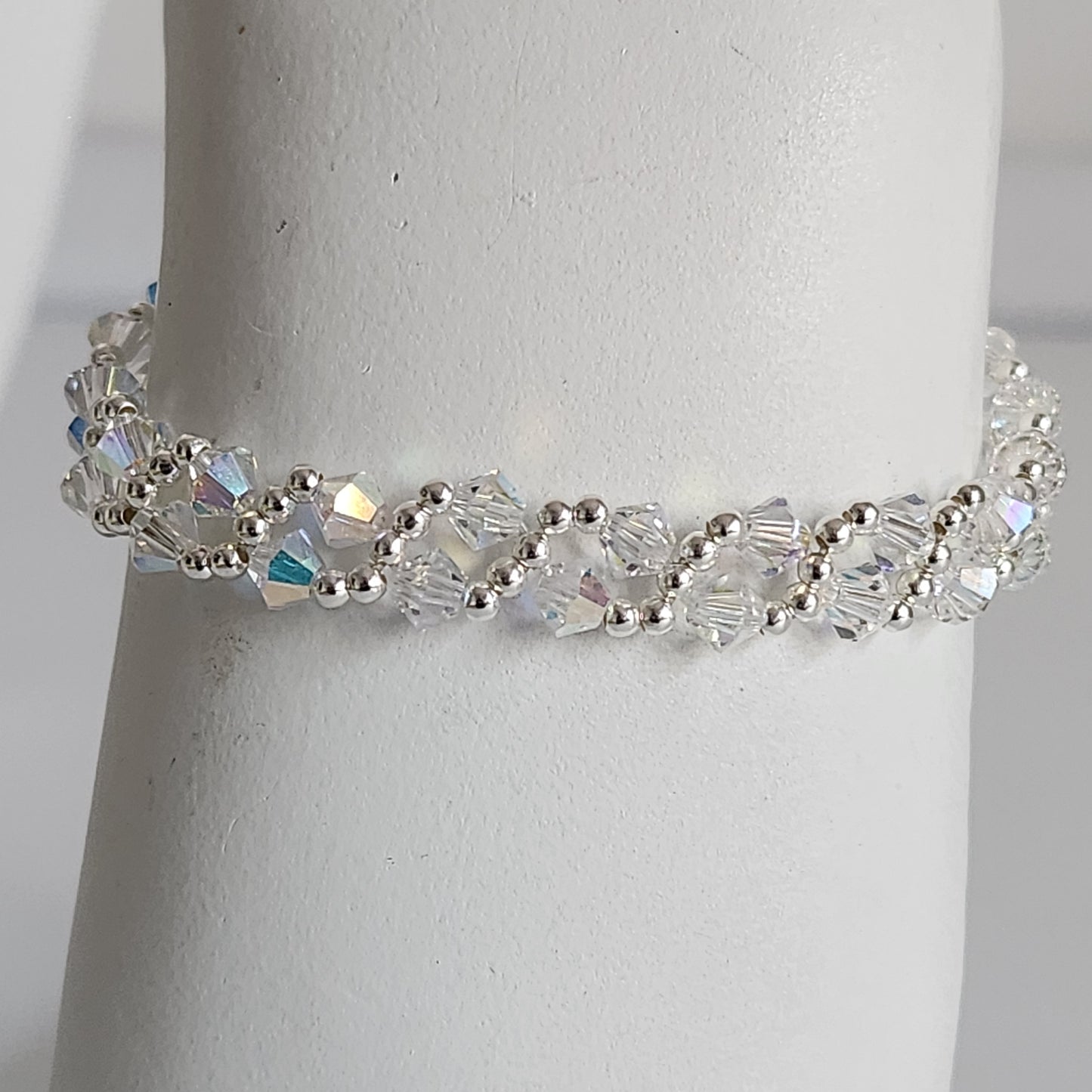 Pulsera MAR Cristal Swarovski Elements Plata 925 Varios Colores