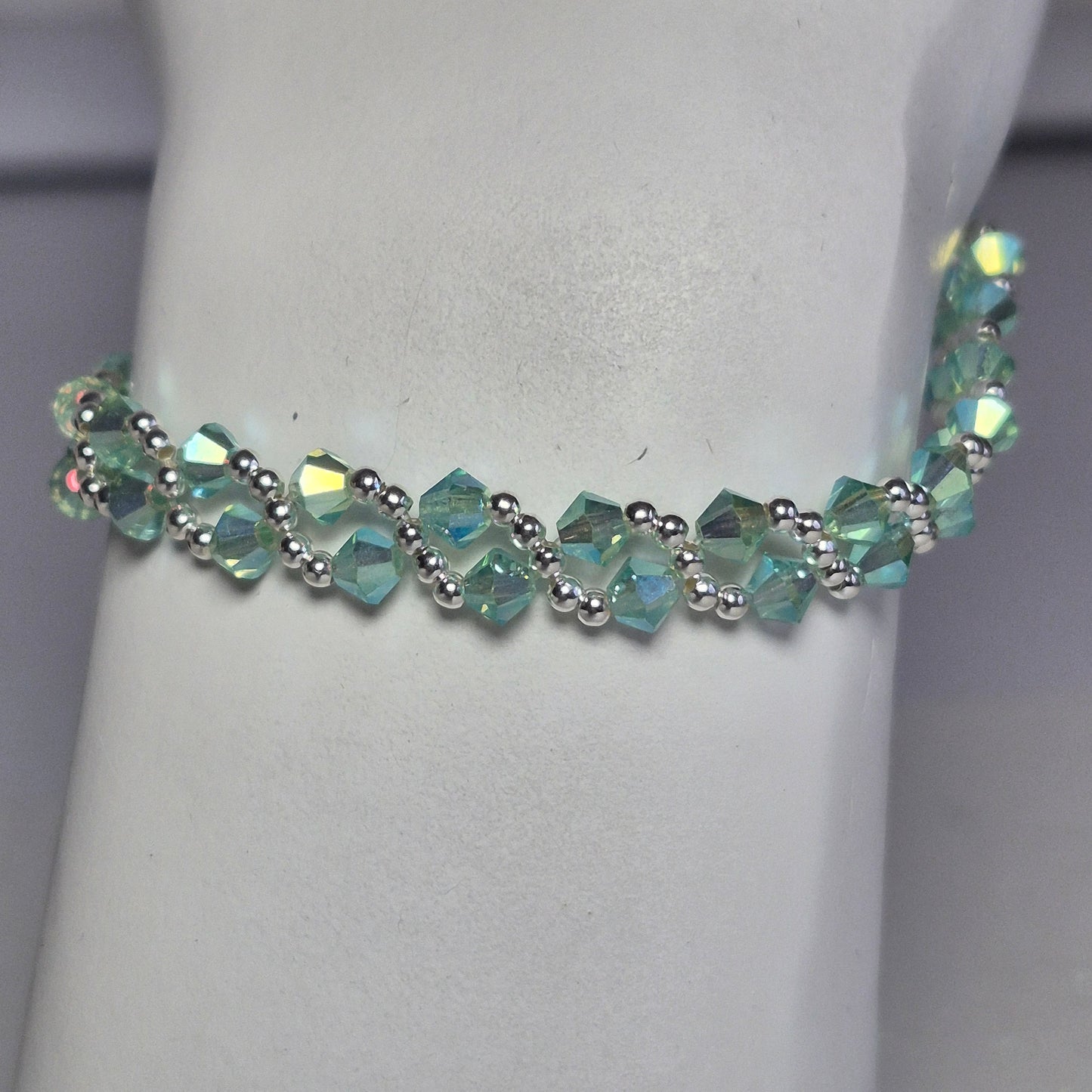 Pulsera MAR Cristal Swarovski Elements Plata 925 Varios Colores