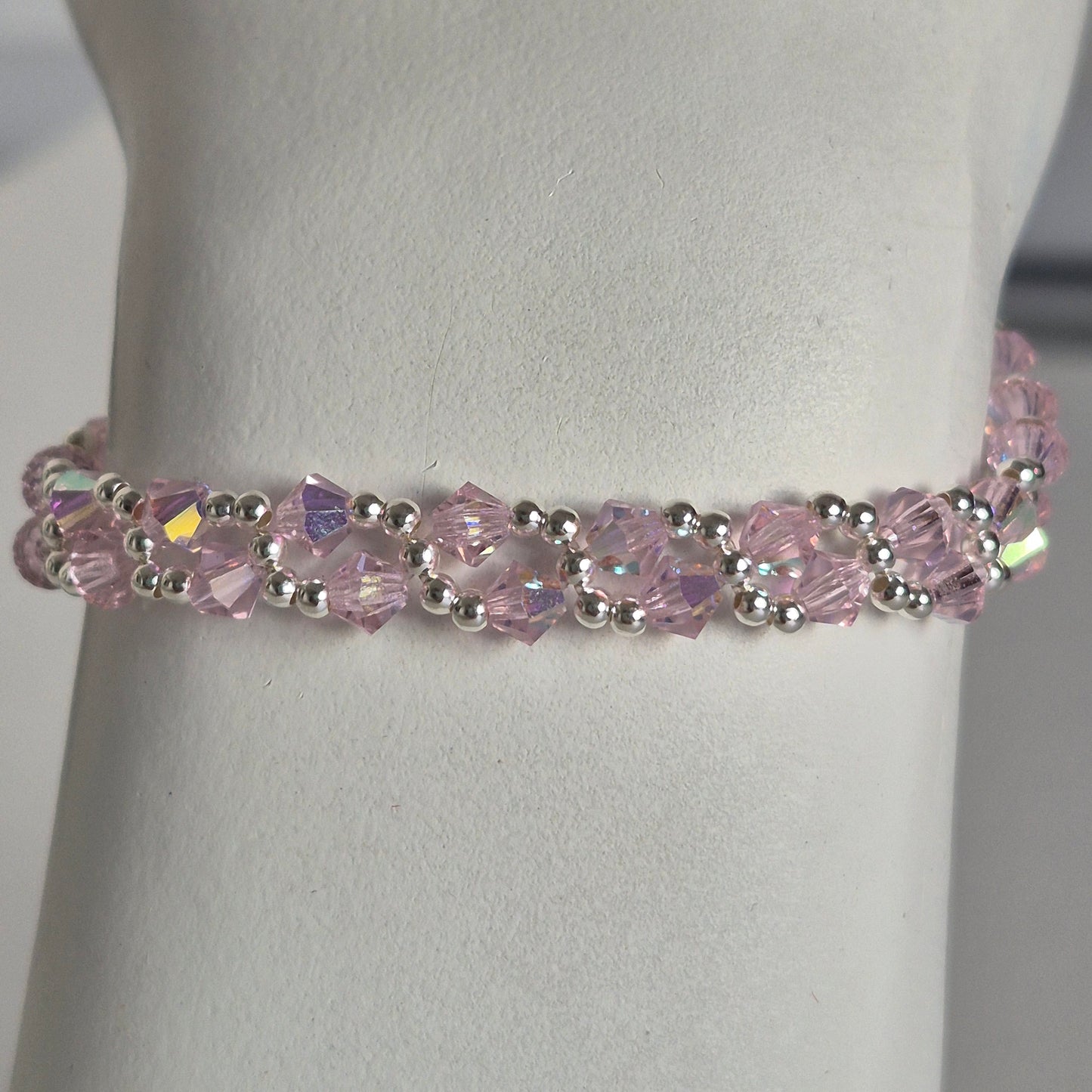 Pulsera MAR Cristal Swarovski Elements Plata 925 Varios Colores