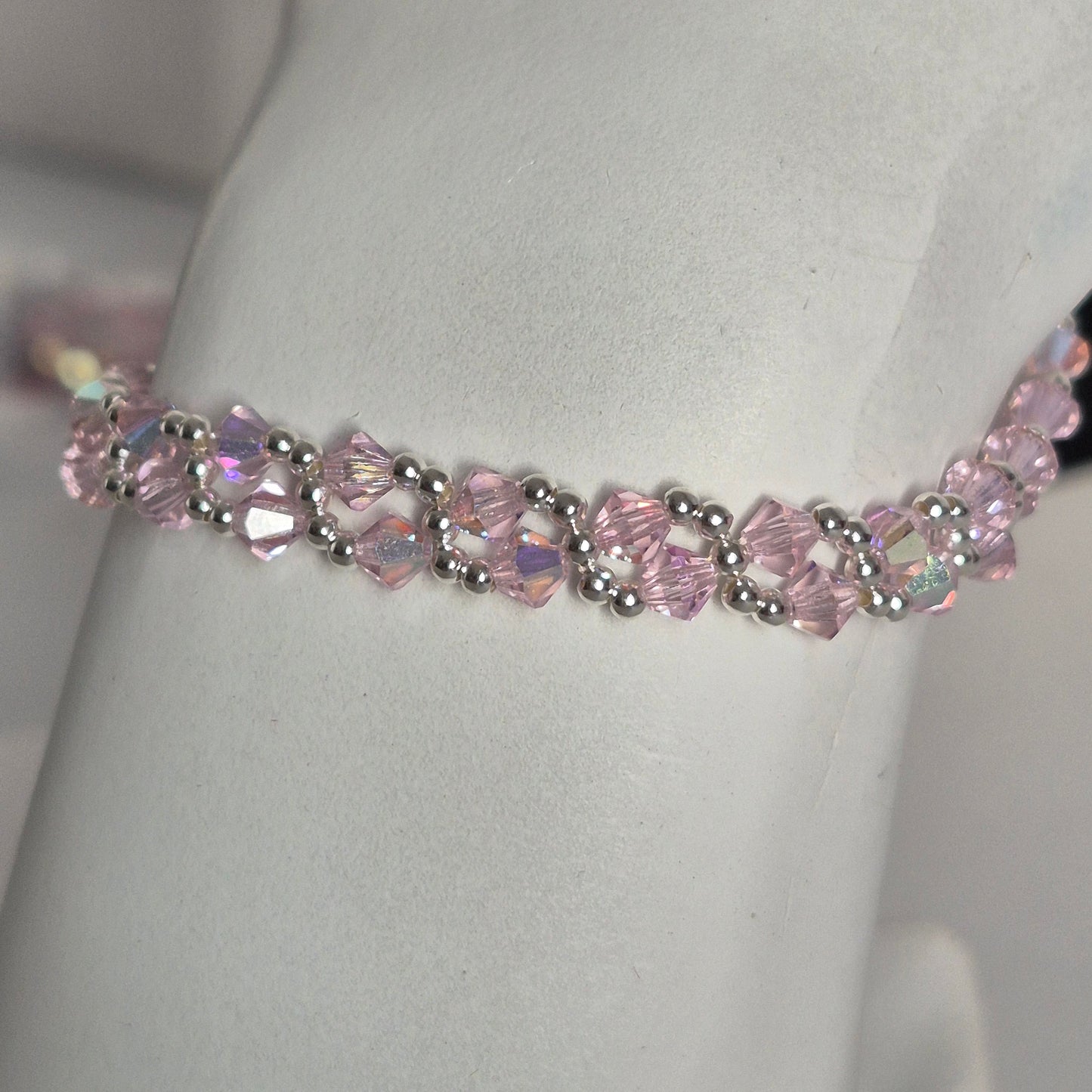 Pulsera MAR Cristal Swarovski Elements Plata 925 Varios Colores