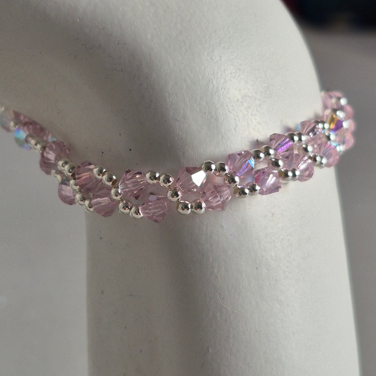 Pulsera MAR Cristal Swarovski Elements Plata 925 Varios Colores