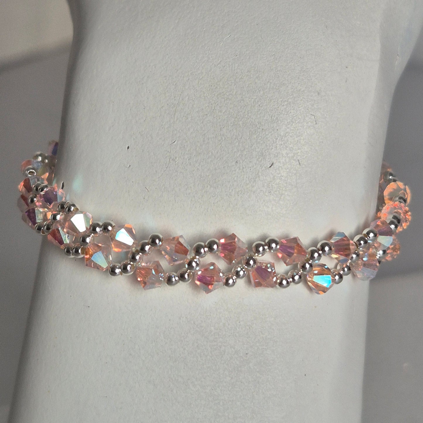 Pulsera MAR Cristal Swarovski Elements Plata 925 Varios Colores