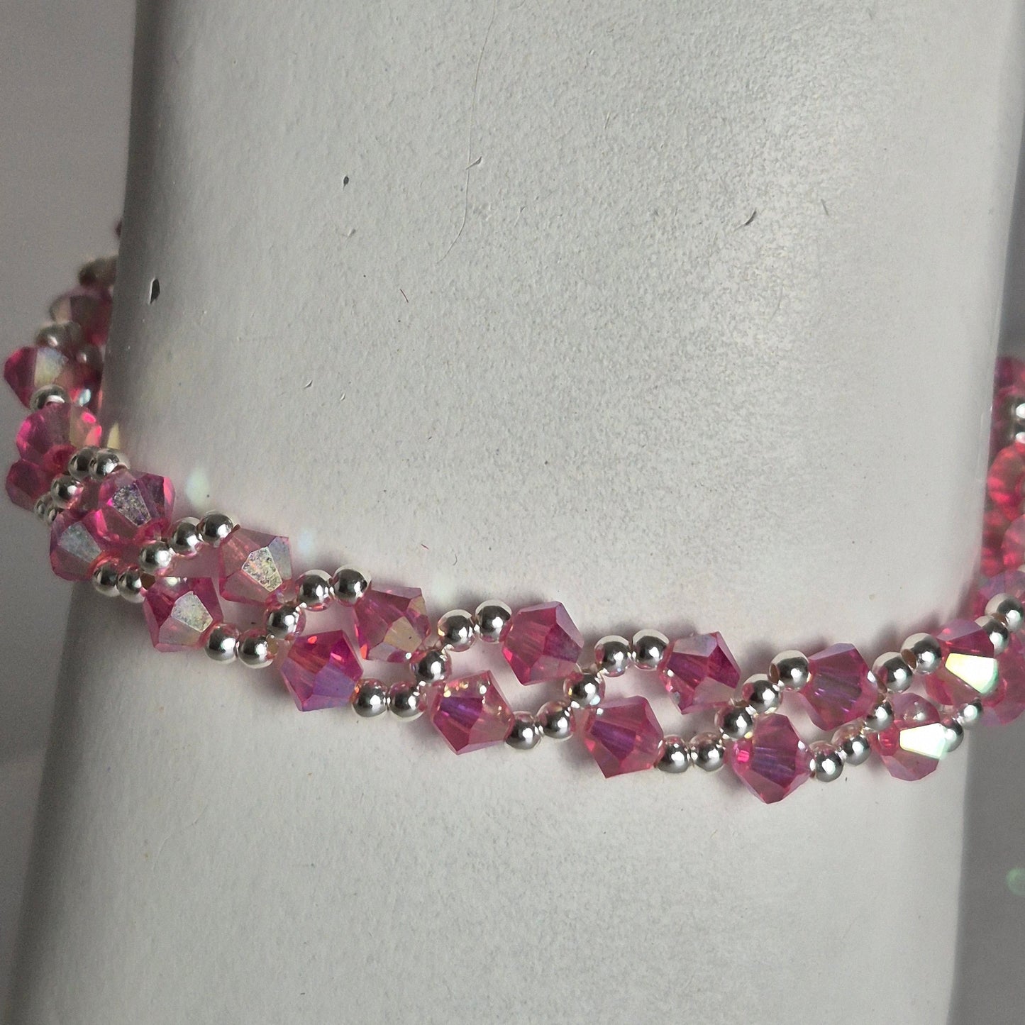 Pulsera MAR Cristal Swarovski Elements Plata 925 Varios Colores