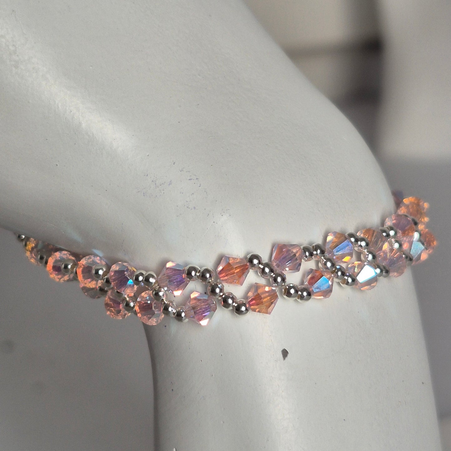 Pulsera MAR Cristal Swarovski Elements Plata 925 Varios Colores