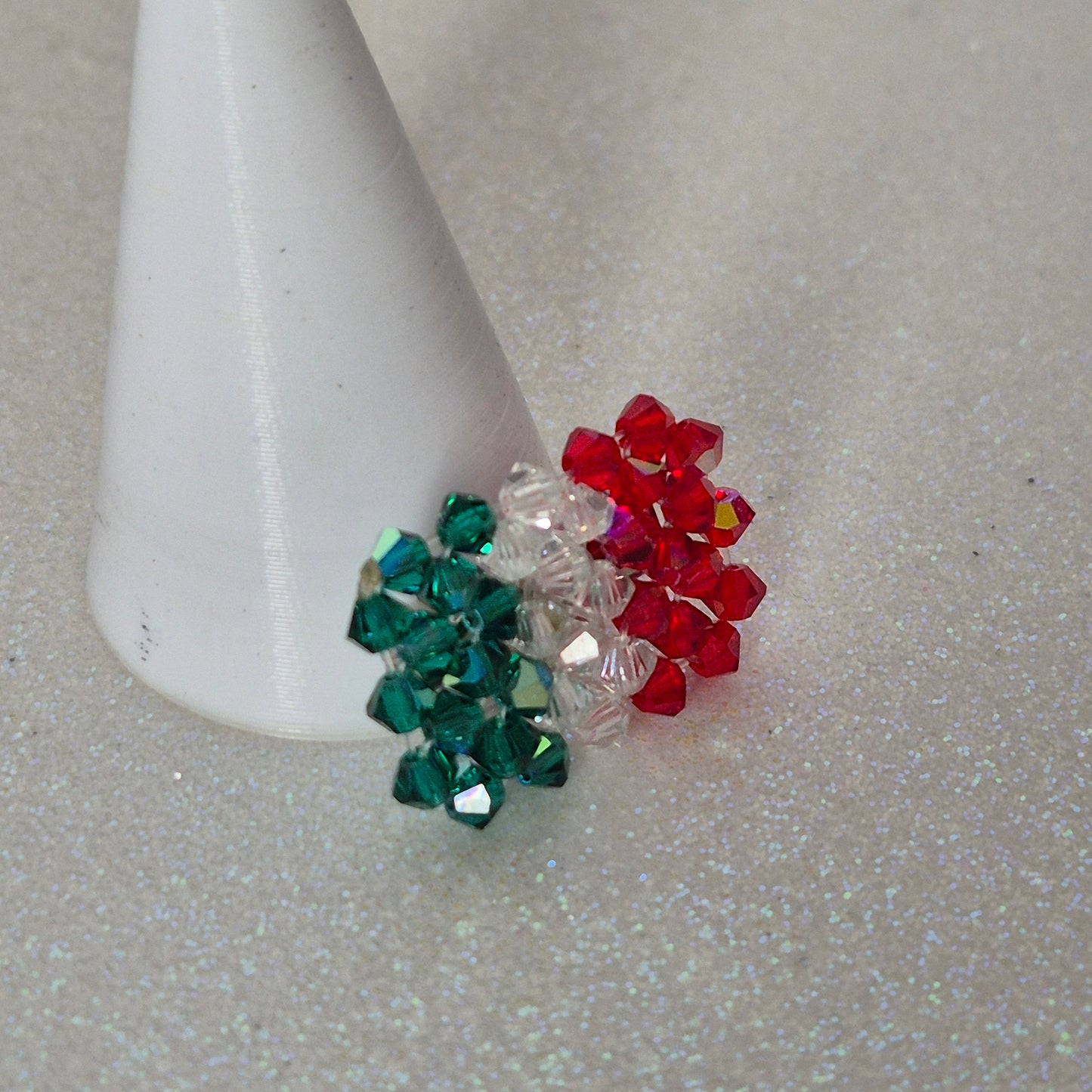 Pin Bandera Italia Cristal Swarovski Elements 3mm