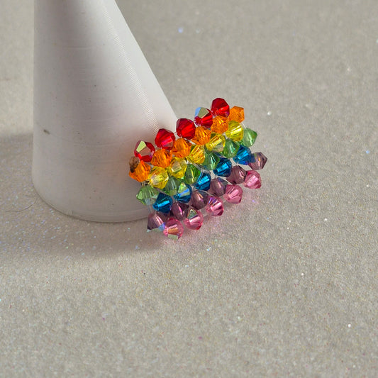 Pin Bandera LGTB+ Cristal Swarovski Elements 3mm