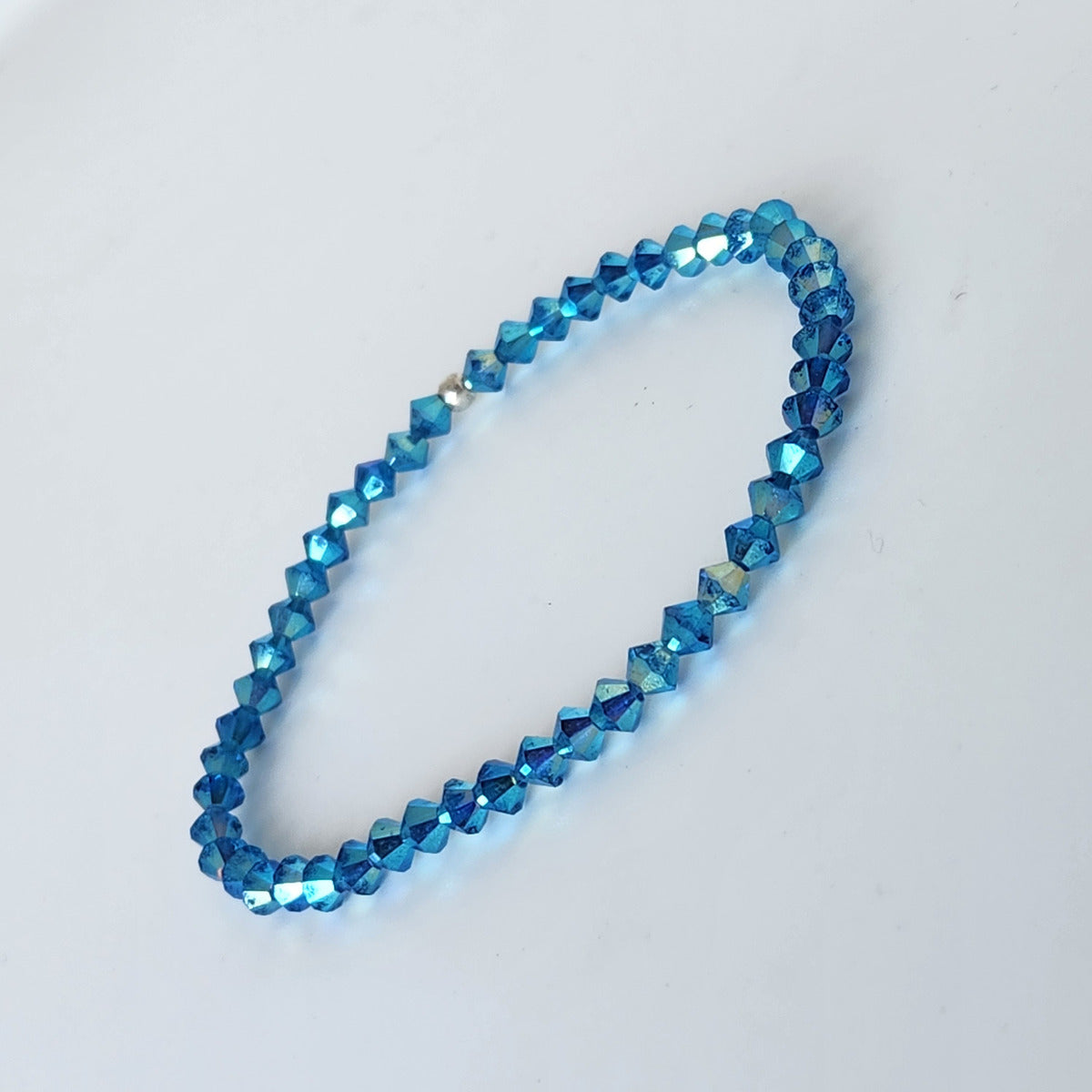 Pulsera Cristal Swarovski Elastizada Pedí Tu Color