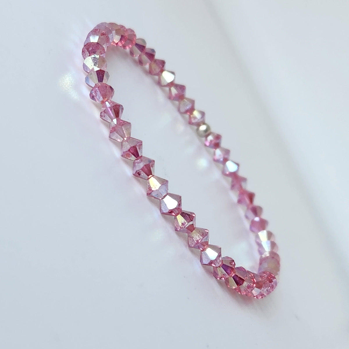 Pulsera Cristal Swarovski Elastizada Pedí Tu Color