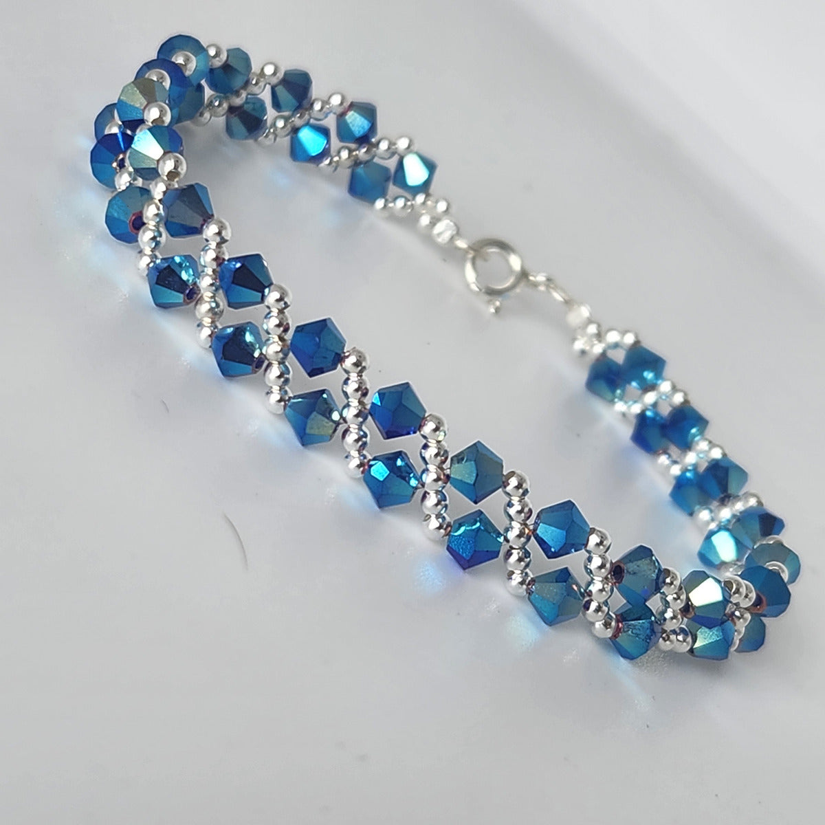 Pulsera MAR Cristal Swarovski Elements Plata 925 Varios Colores