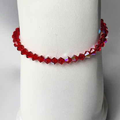 Pulsera ALMA Cristal Swarovski 4mm Light Siam
