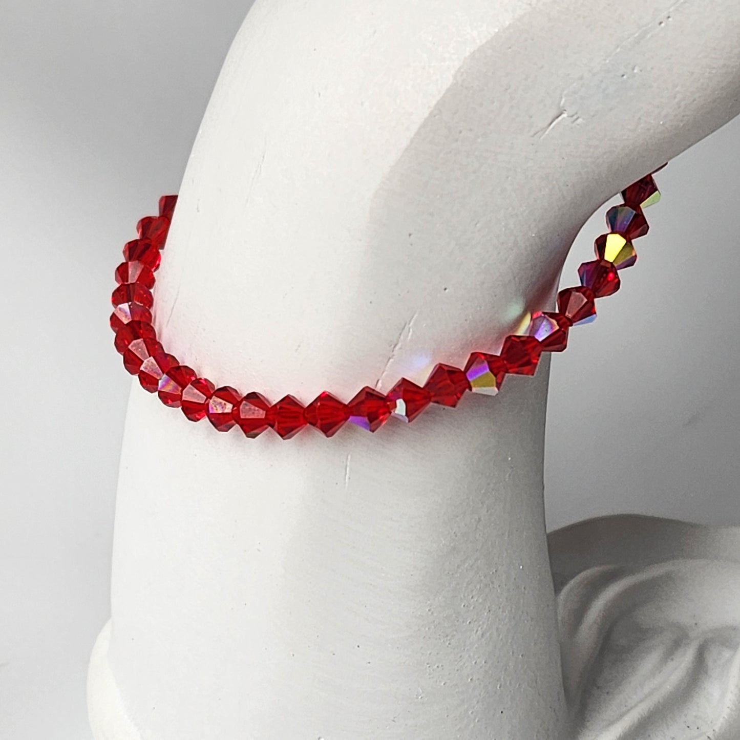 Pulsera ALMA Cristal Swarovski 4mm Light Siam