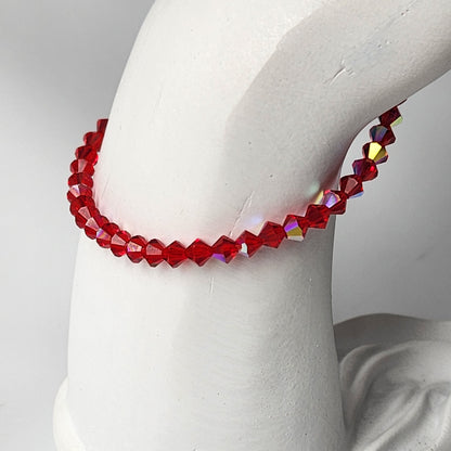 Pulsera ALMA Cristal Swarovski 4mm Light Siam