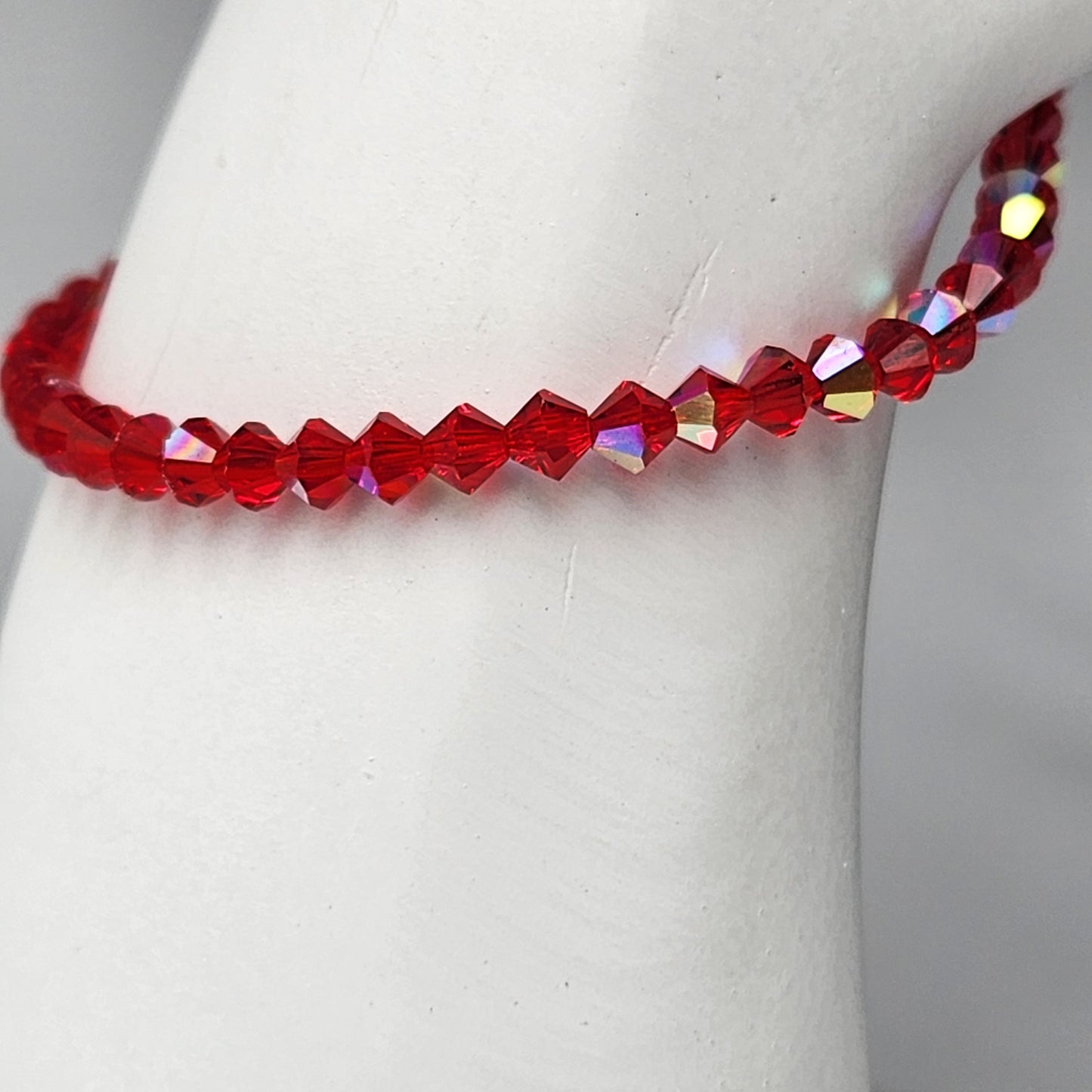 Pulsera ALMA Cristal Swarovski 4mm Light Siam