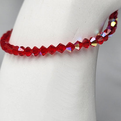Pulsera ALMA Cristal Swarovski 4mm Light Siam
