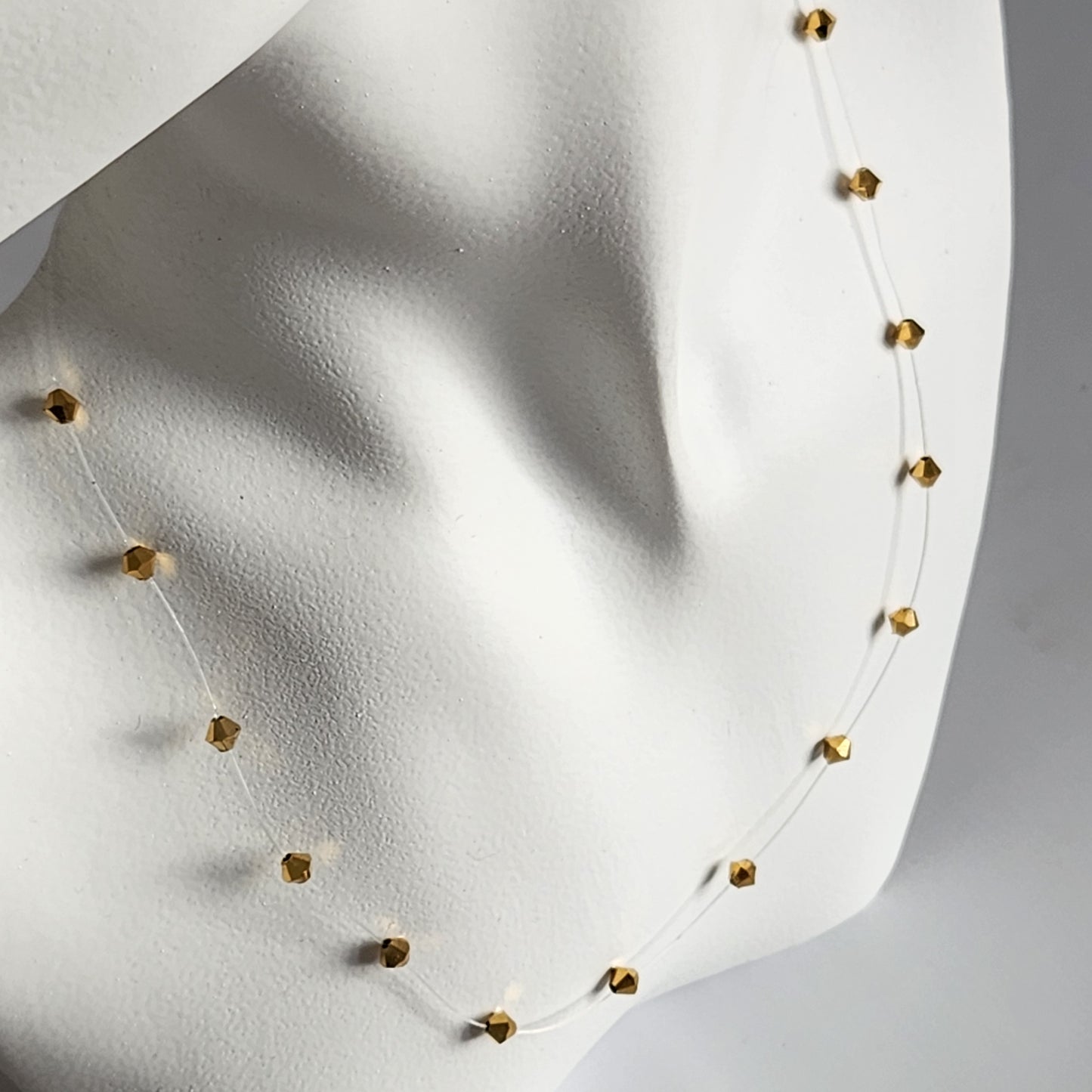 Collar Tanza Cristal Swarovski Elements Biconos 4mm Varios Colores