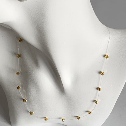 Collar Tanza Cristal Swarovski Elements Biconos 4mm Varios Colores