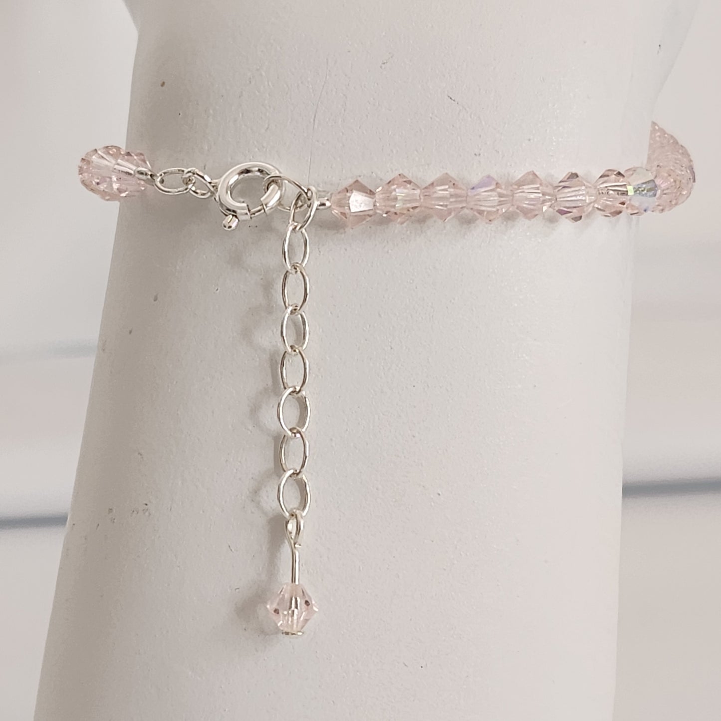 Pulsera ALMA Cristal Swarovski 4mm Light Rose