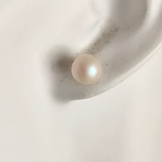 Par Aros Perla 8mm Plata 925 Austria Premium