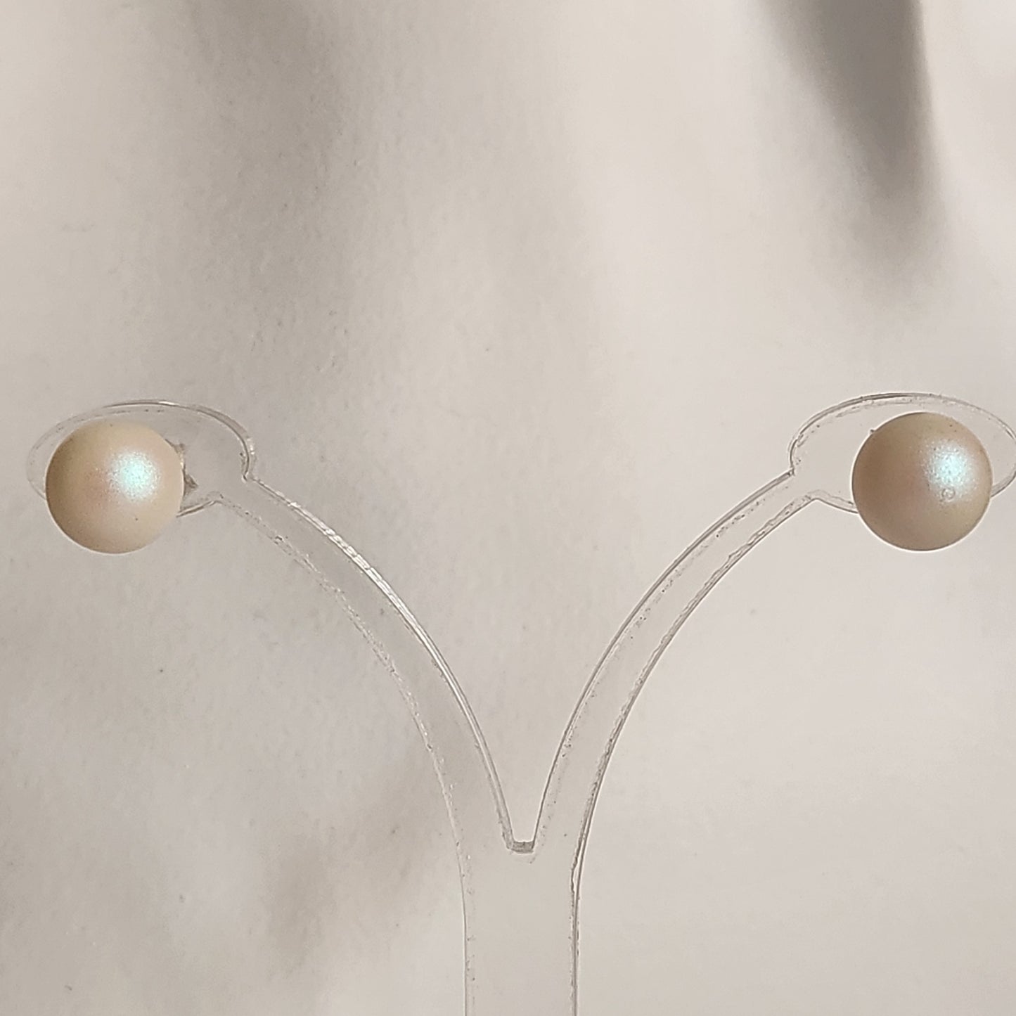 Par Aros Perla 8mm Plata 925 Austria Premium