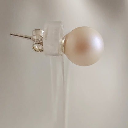 Par Aros Perla 8mm Plata 925 Austria Premium