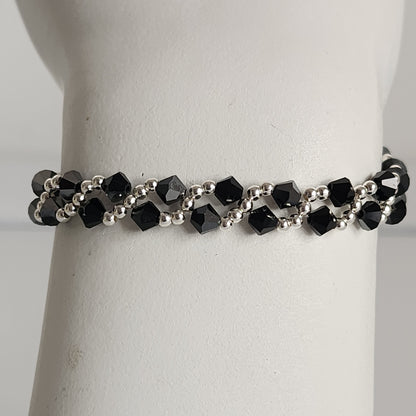 Pulsera MAR Cristal Swarovski Elements Plata 925 Varios Colores