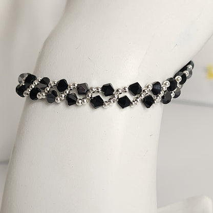 Pulsera MAR Cristal Swarovski Elements Plata 925 Varios Colores