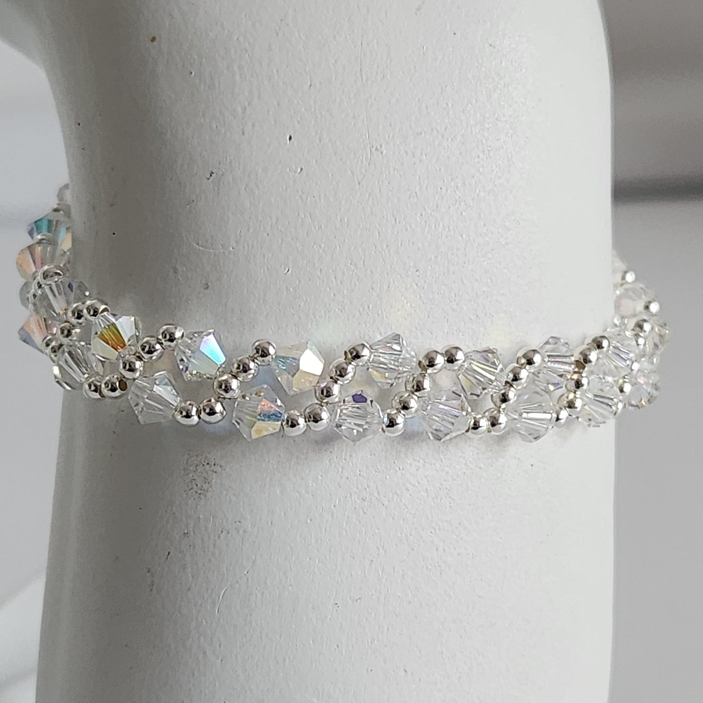 Pulsera MAR Cristal Swarovski Elements Plata 925 Varios Colores