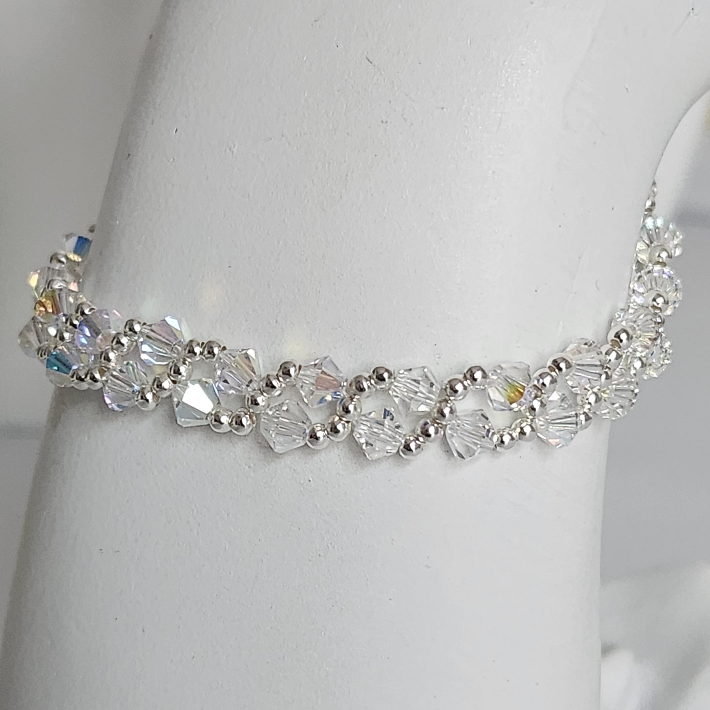 Pulsera MAR Cristal Swarovski Elements Plata 925 Varios Colores