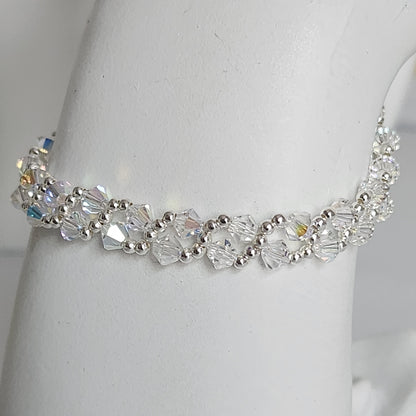 Pulsera MAR Cristal Swarovski Elements Plata 925 Varios Colores