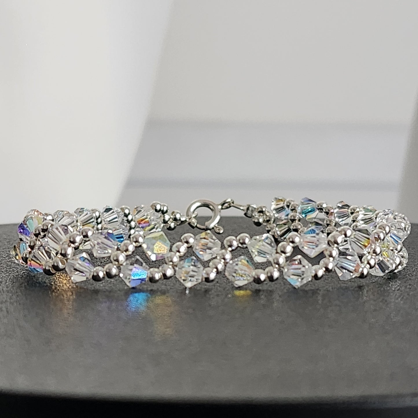 Pulsera MAR Cristal Swarovski Elements Plata 925 Varios Colores