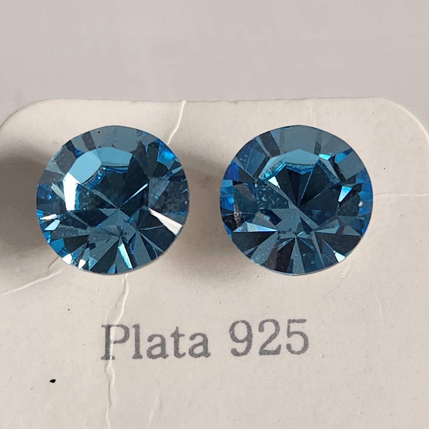 Aros Cristal Swarovski Elements Redondo 8mm Varios Colores No Cubic