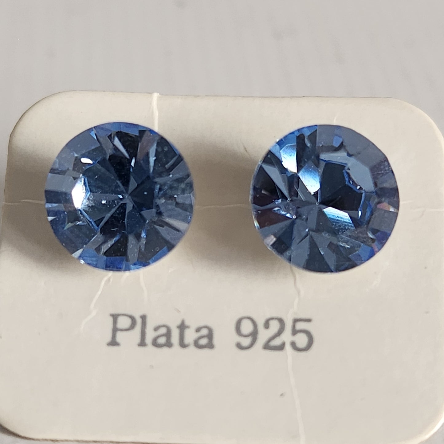 Aros Cristal Swarovski Elements Redondo 8mm Varios Colores No Cubic