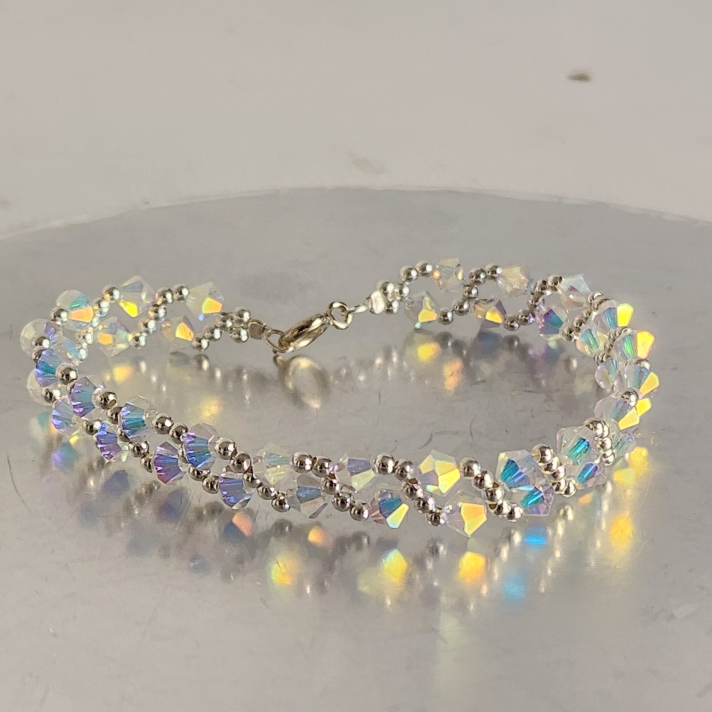 Pulsera MAR Cristal Swarovski Elements Plata 925 Varios Colores