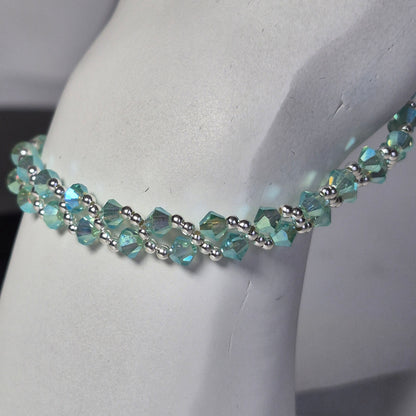 Pulsera MAR Cristal Swarovski Elements Plata 925 Varios Colores
