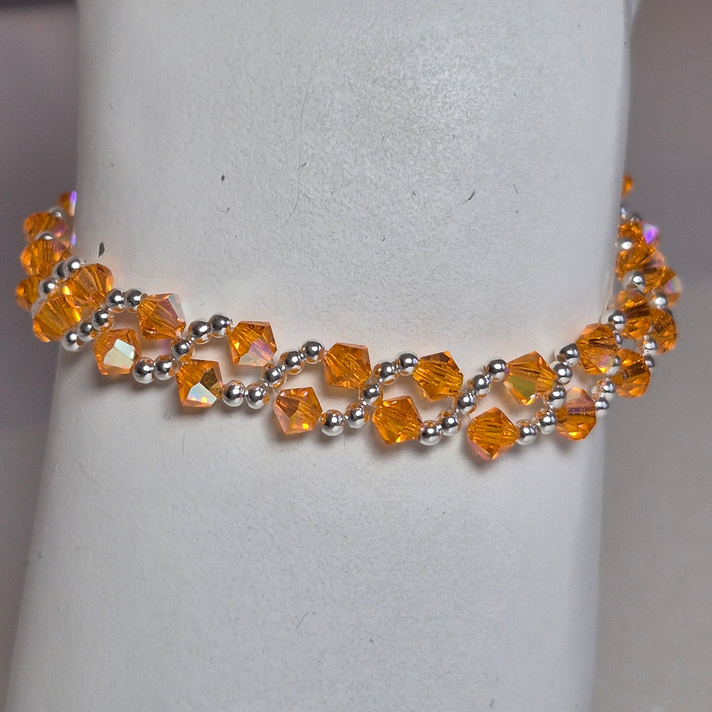 Pulsera MAR Cristal Swarovski Elements Plata 925 Varios Colores