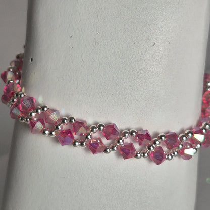 Pulsera MAR Cristal Swarovski Elements Plata 925 Varios Colores