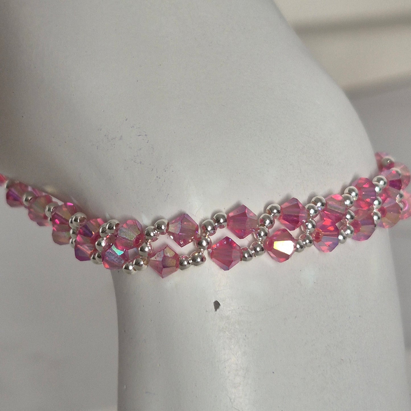Pulsera MAR Cristal Swarovski Elements Plata 925 Varios Colores