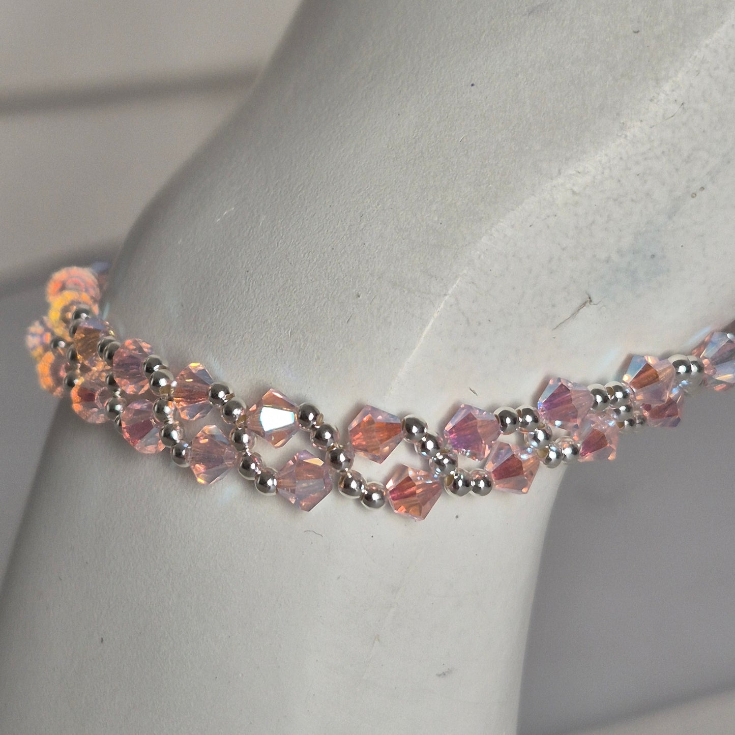 Pulsera MAR Cristal Swarovski Elements Plata 925 Varios Colores
