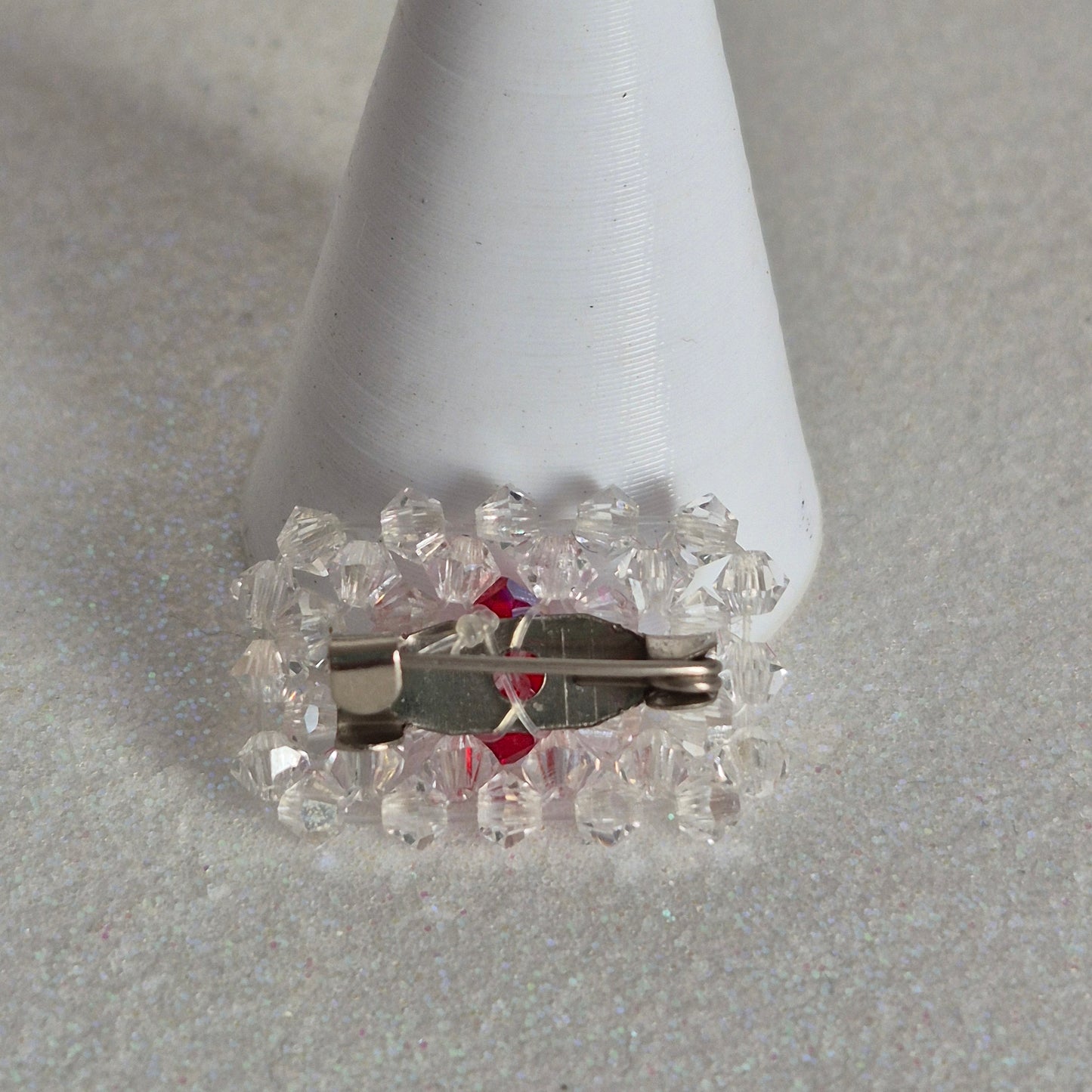 Pin Bandera Japon Cristal Swarovski Elements 3mm