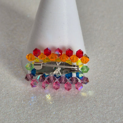 Pin Bandera LGTB+ Cristal Swarovski Elements 3mm