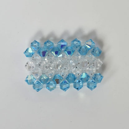Pin Escarapela Bandera Argentina Cristal Swarovski Elements 3mm