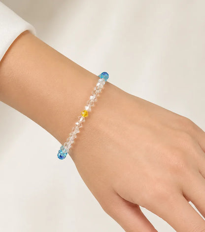 Pulsera ALMA Cristal Swarovski 4mm ARGENTINA Plata 925