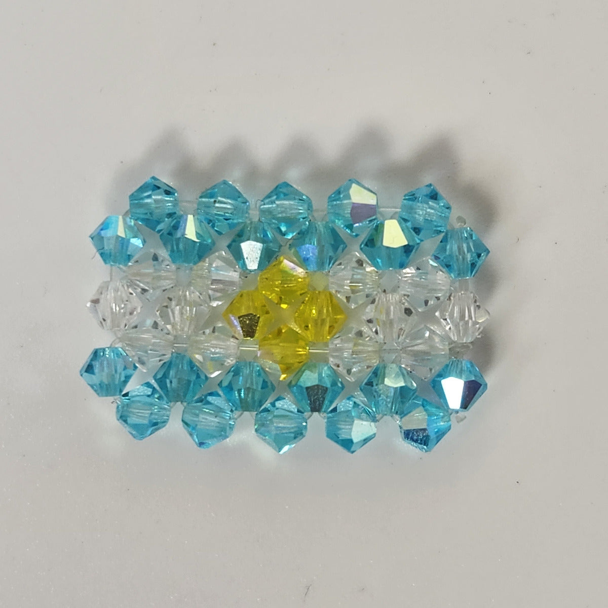 Pin Escarapela Bandera Argentina Cristal Swarovski Elements 3mm