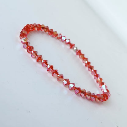 Pulsera Cristal Swarovski Elastizada Pedí Tu Color